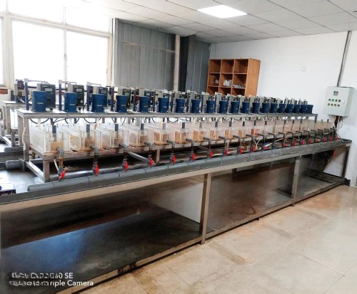 实验室带温控的萃取线